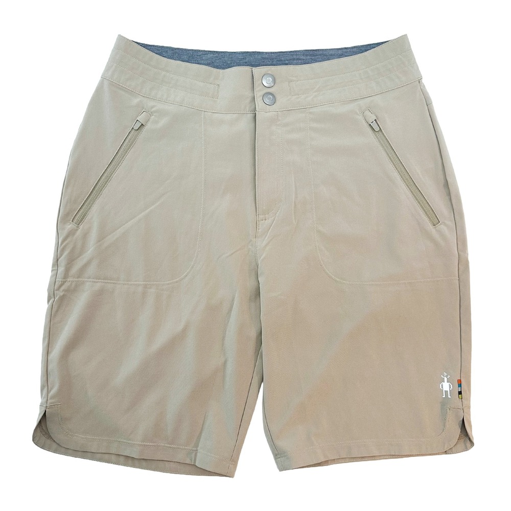 SMARTWOOL Women's Bermuda Hiking Shorts •‎ XS • khaki, tan • gorpcore, casual